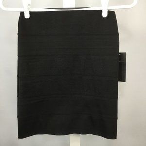 Material Girl Black Stretch Skirt
